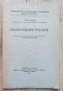 Tytus Benni Palatogramy polskie / 1931